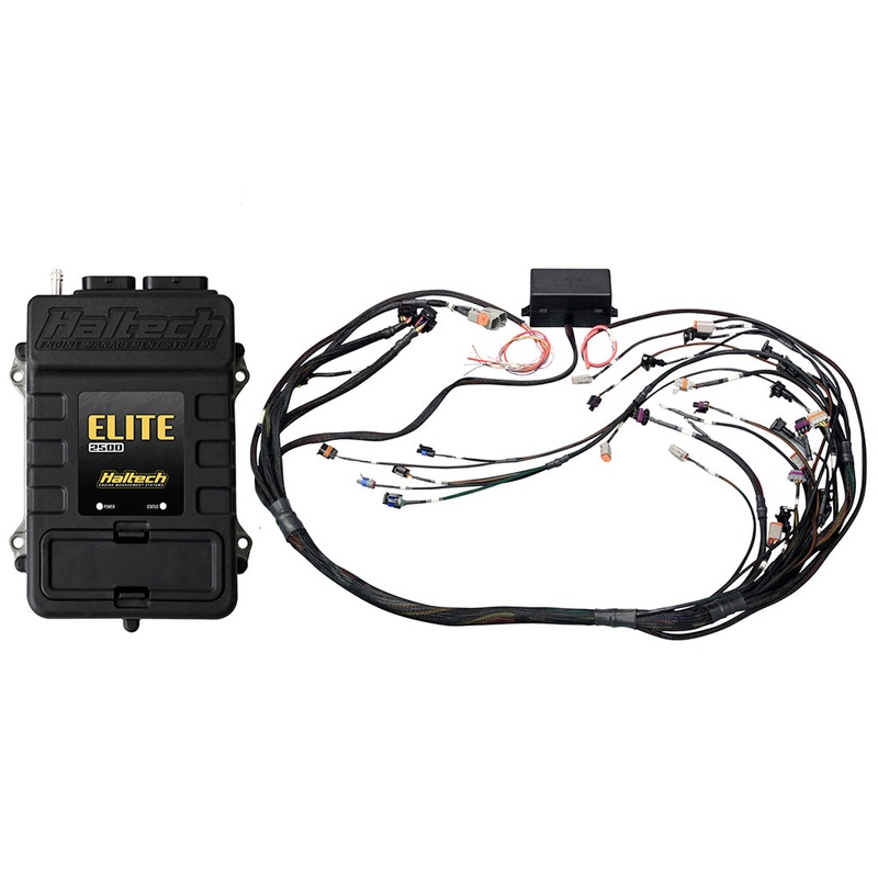 Haltech Elite 2500 GM GEN IV LS2 non DBW Terminated Harness Kit EV1 HT-151364