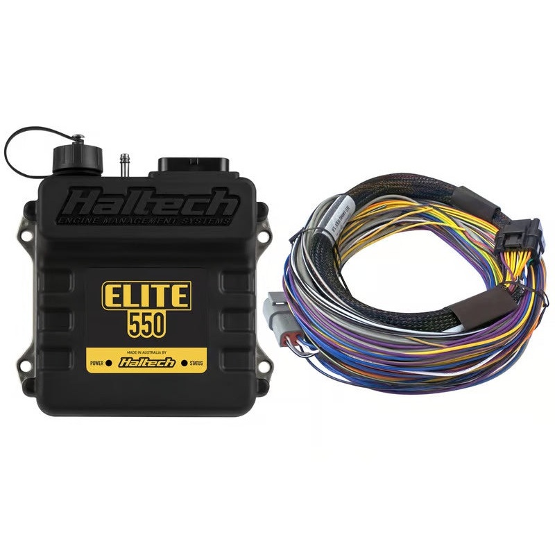 Haltech Elite 550 + Basic Universal Wire-in Harness Kit Length: 2.5m (8′) – HT-150402