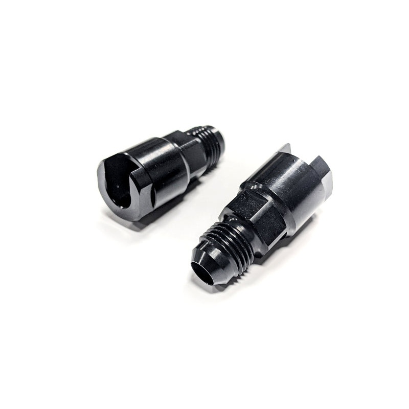 Haltech Flex Fuel Fittings 3/8 GM Spring Lock to -6AN Male HT-011030