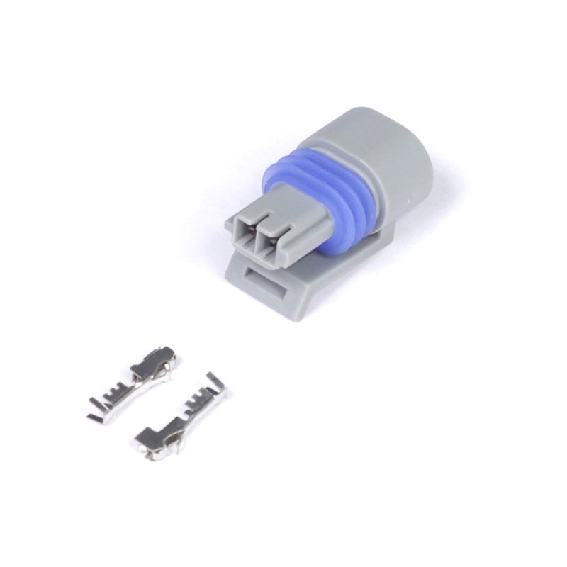 Haltech Plug and Pins Only – Delphi 2 Pin GM style Air temp (Grey) HT-030410
