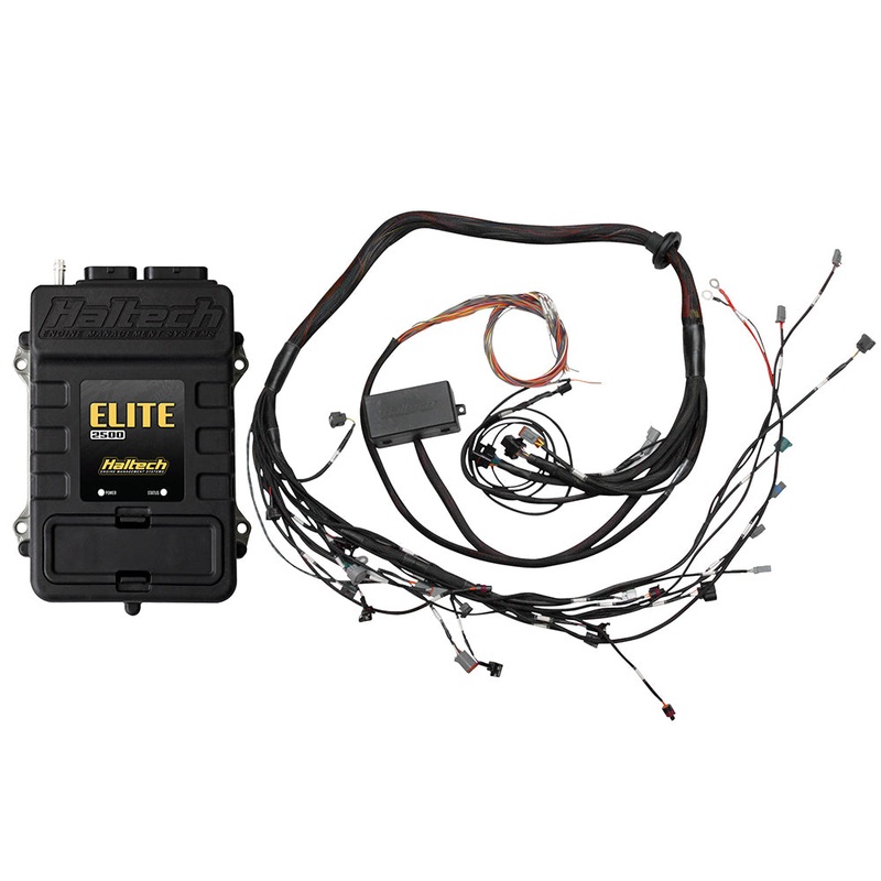 Haltech Elite 2500 Toyota 2JZ Terminated Harness IGN-1A ECU Kit HT-151355