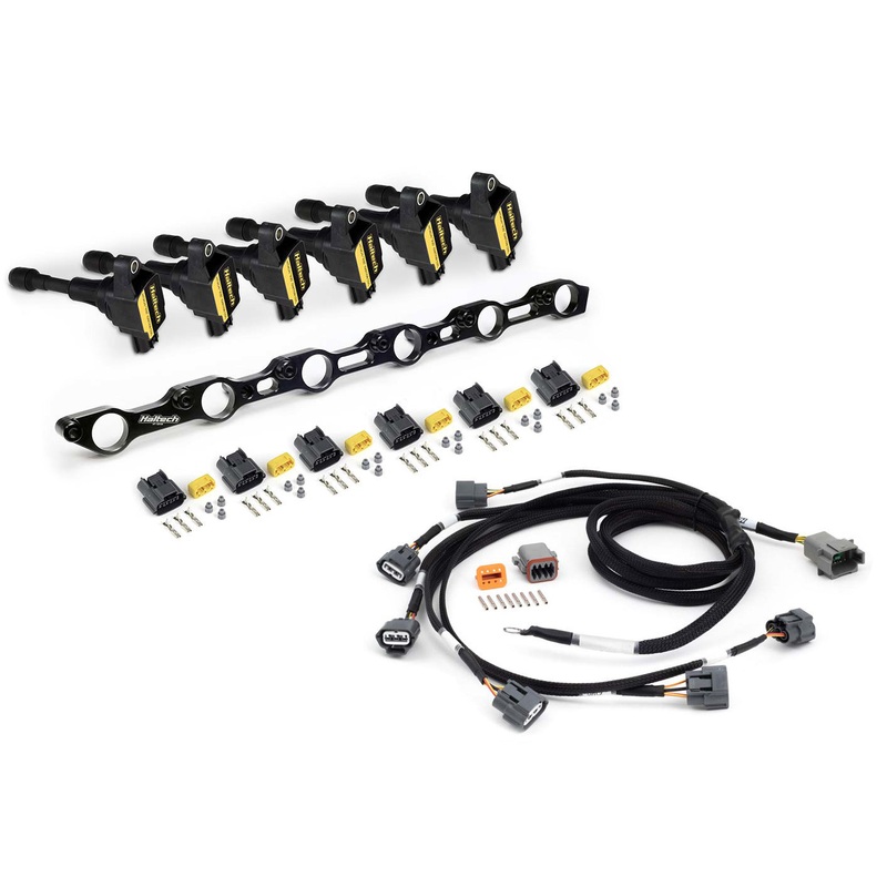Haltech R35 Coil Conversion Kit for Toyota JZ- Incls bracket, coils, connectors, harness – HT-120201