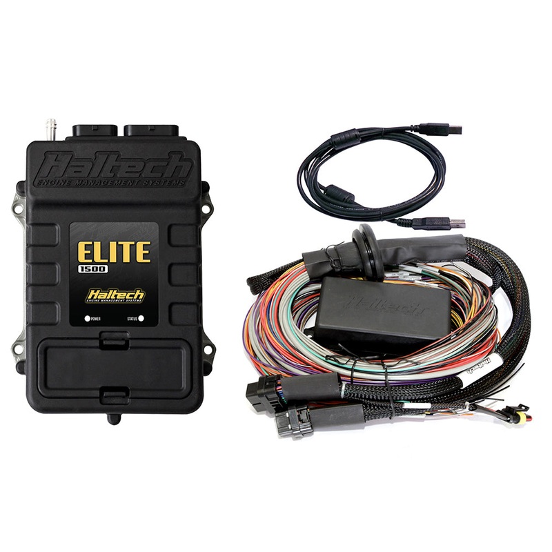 Haltech Elite 1500 + Premium Uni Wire-in Harness Kit 2.5m (8) HT-150904