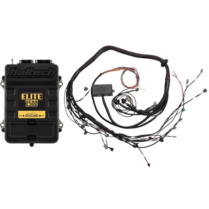 Haltech Elite 2500 + Toyota 2JZ Terminated Harness Kit – No Ignition Sub-Harness HT-151353