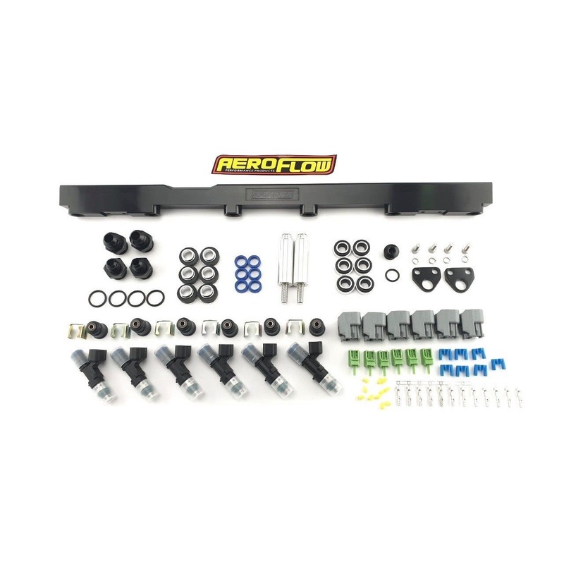 2JZ NonVVTI 1000CC Fuel Rail Kit Aeroflow x Bosch