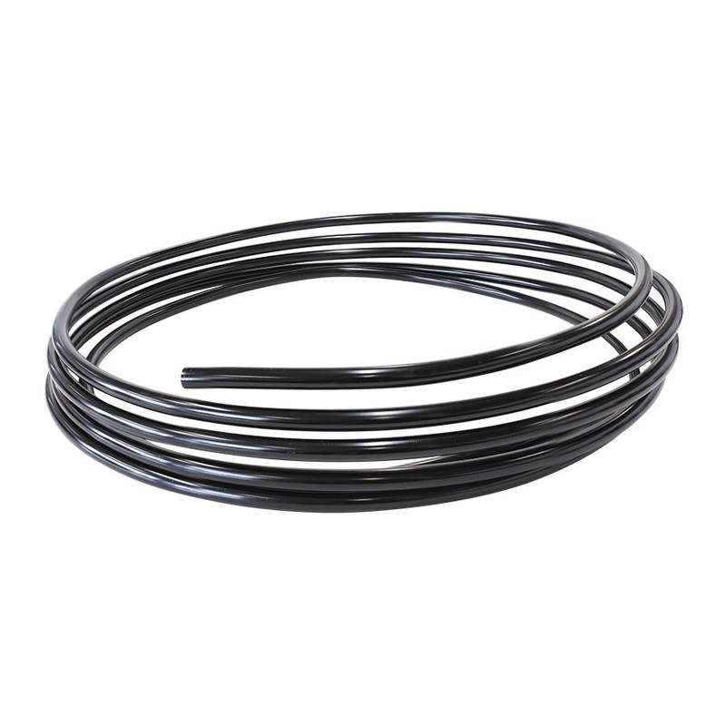 CLEARANCE Aluminium & Stainless Fuel Line – 7.6M Roll  Raw Finish