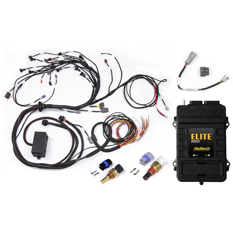 Haltech RB Twin CAM Elite 2500 ECU, Main Harness, CAS Breakout, ATS, HT-151307