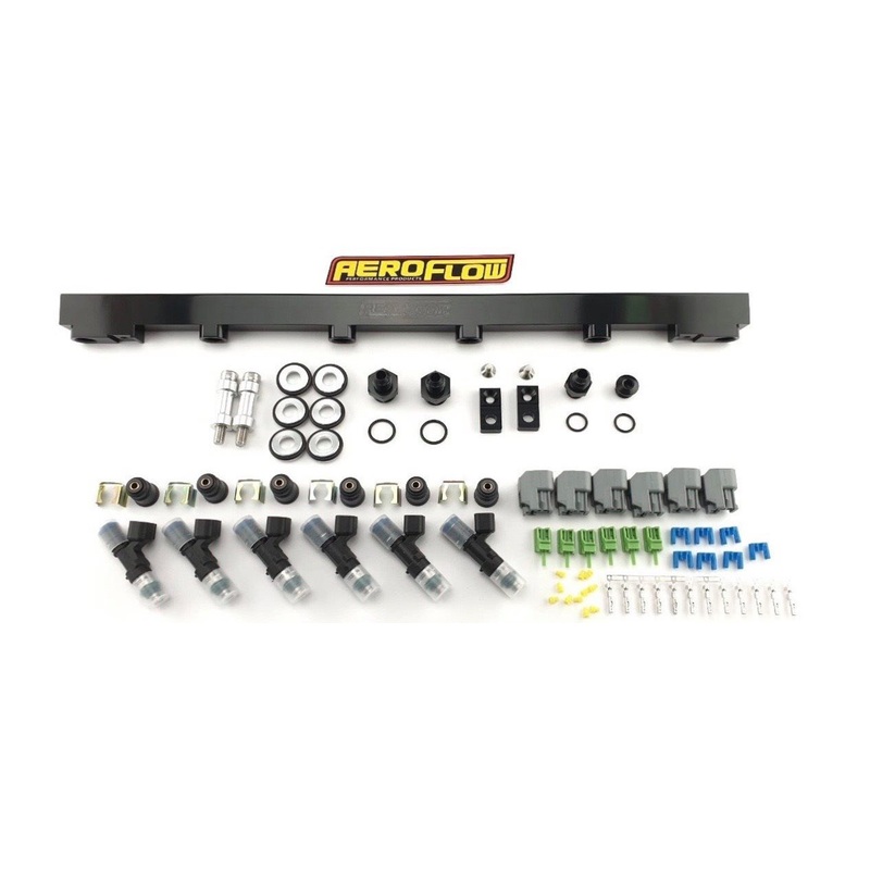 RB25DET 1000CC Fuel Rail Kit Aeroflow x Bosch