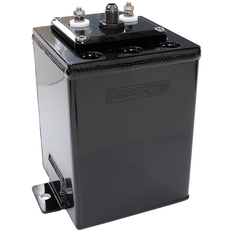 SINGLE PUMP SURGE TANK SUITS 40mm FUEL PUMPS Aeroflow – AF 77-4055