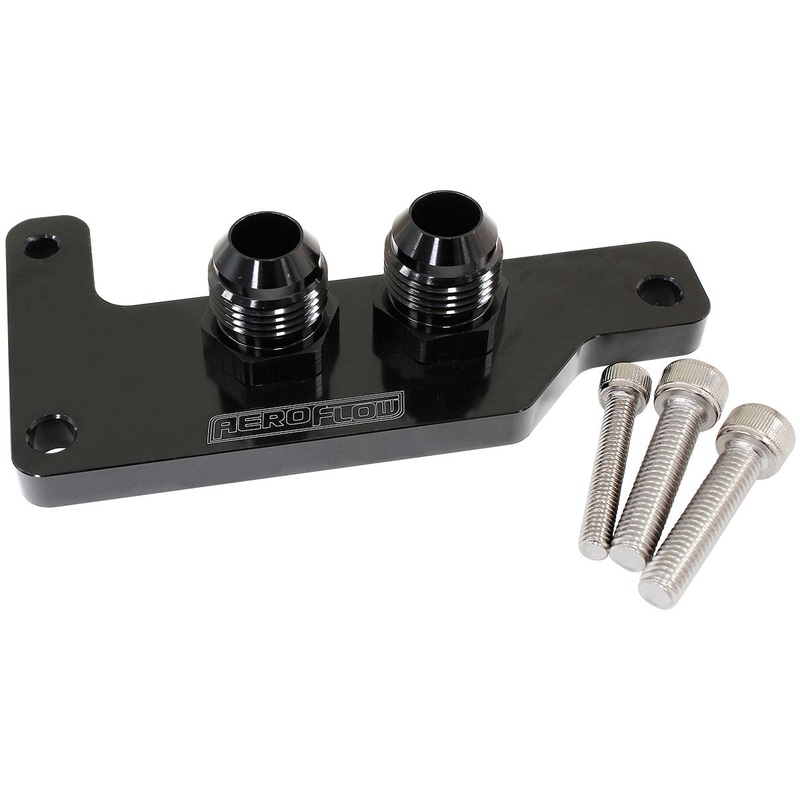 Slimline Oil Block Adapter Suits GM LS Series AF82-2030