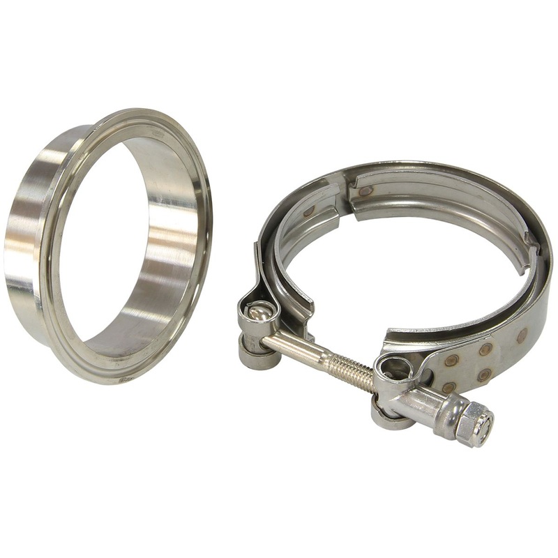 Turbine Outlet Flange & V-Band – Stainless Steel Suit Aeroflow Turbo’s AF8080-10