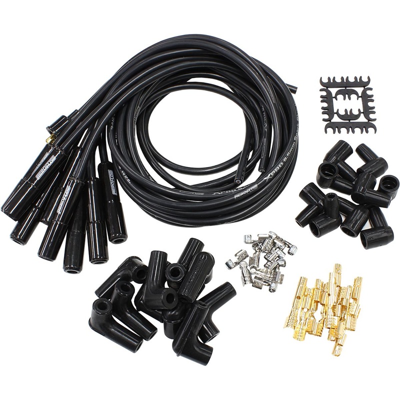 XPRO Universal Ignition Lead Set with Ceramic Straight Boots AF4038-31193C