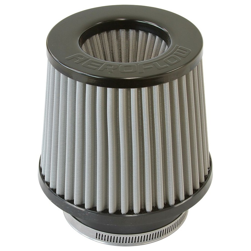 Aeroflow Universal 3 (76mm) Clamp-On Stainless Steel Inverted Pod Filter