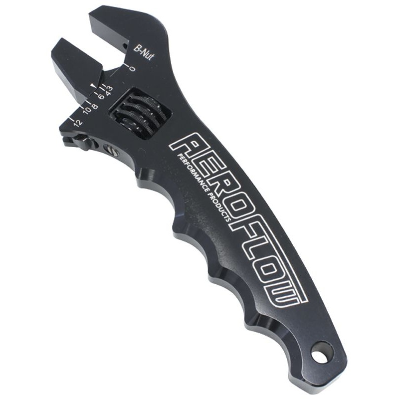 Aluminium Adjustable Grip Spanner – Black AF98-2003BLK