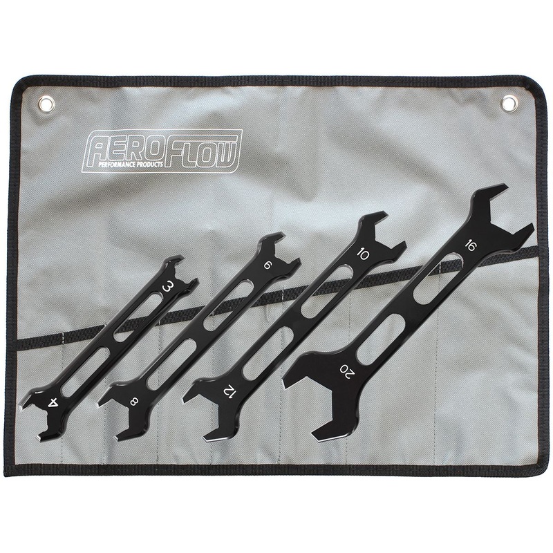 Aluminium AN Double Ended Pro Wrench Set -3AN to -20AN AF98-2244