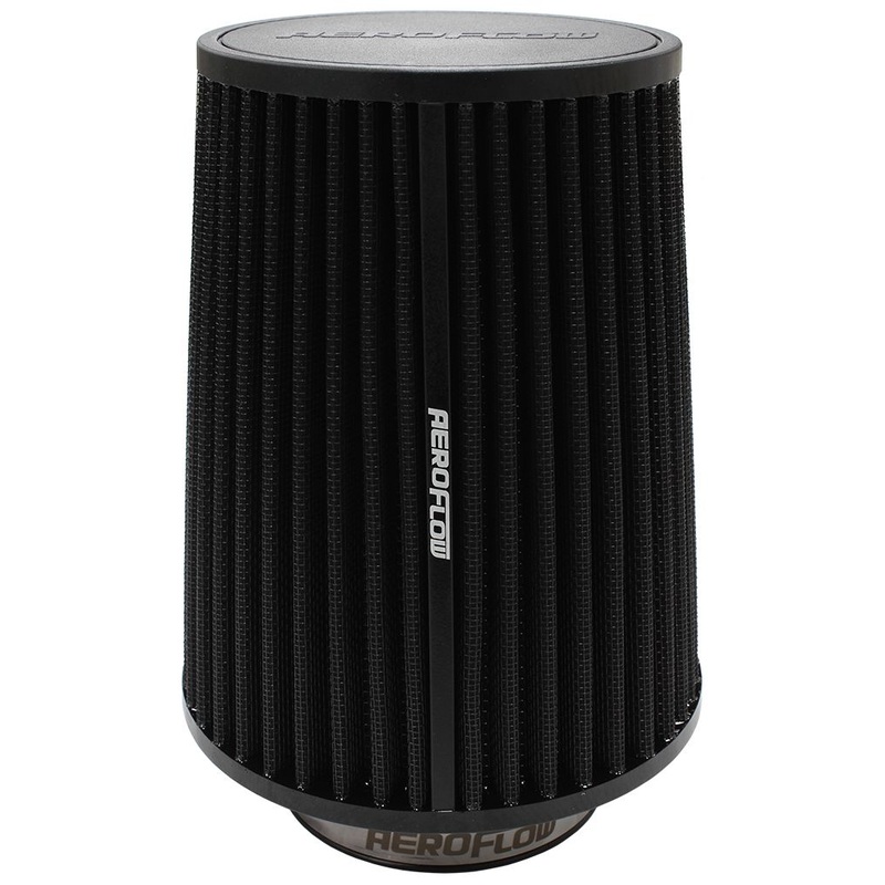 Universal 3-1/8 (79mm) Clamp-On Polyurethane Tapered Pod Filter 7-5/16 (180mm) High x 5-29/32 (150mm) Base O.D x 4-1/2 (114mm) Top O.D