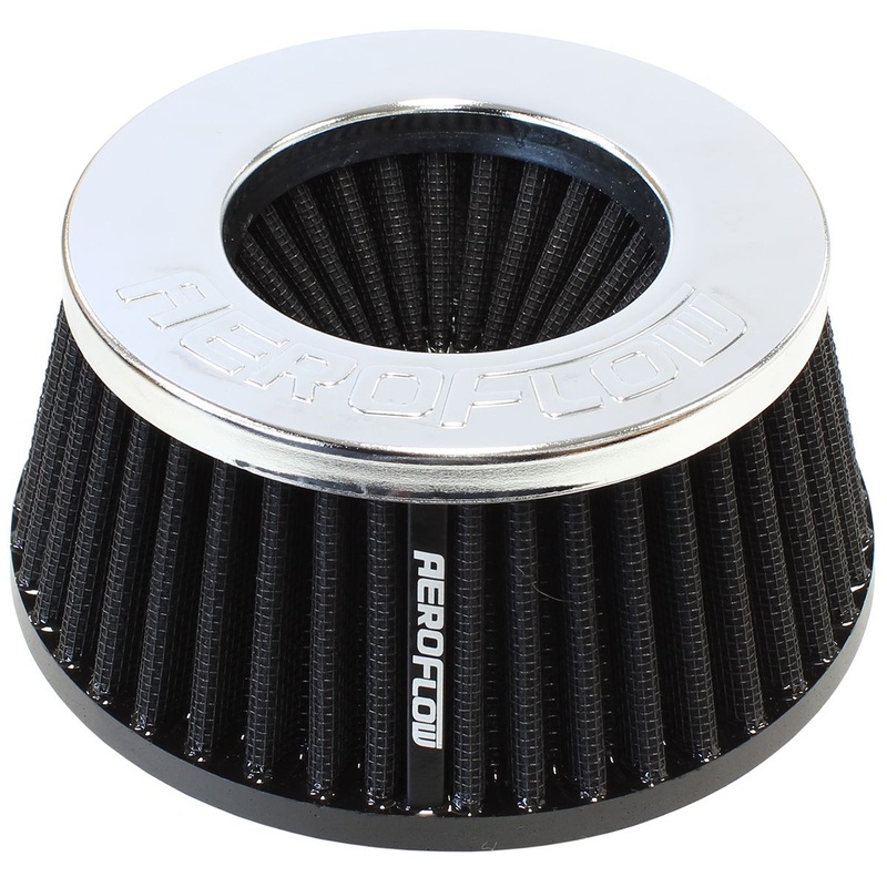 Universal 3 (76mm) Steel Top Inverted Tapered Pod Filter with Chrome End Q33545032173