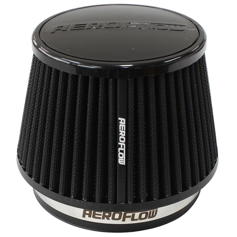 Universal 5 (127mm) Clamp-On Polyurethane Tapered Pod Filter 4.15 (105mm) High x 6-1/2 (165mm) Base O.D x 4.6 (117mm) Top O.D