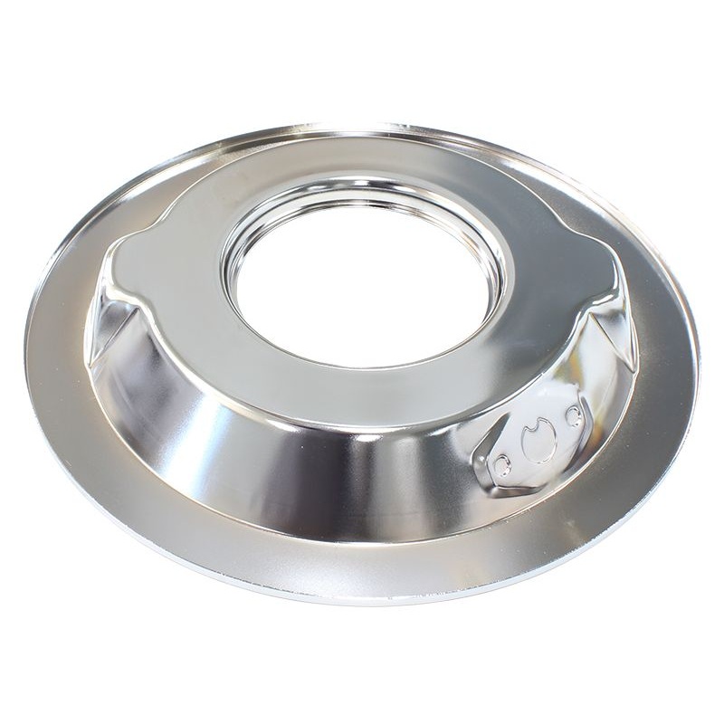 14 Air Cleaner Base OnlyChrome, Recessed Base 1-1/8 (28mm) Suit 5-1/8 Neck