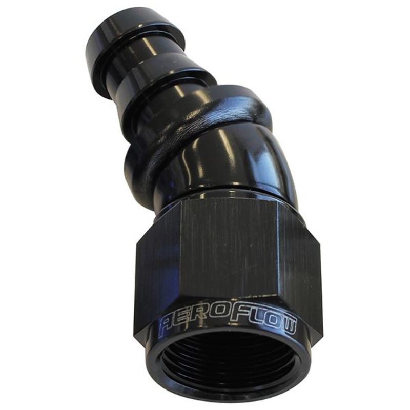 510 Series Full Flow Tight Radius Push Lock 30 Hose End AF517. Suits 400 & 500 Series Hose