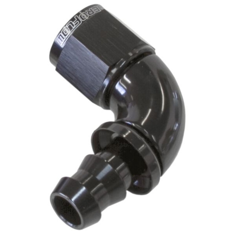 510 Series Full Flow Tight Radius Push Lock 90 Hose End AF513. Suits 400 & 500 Series Hose