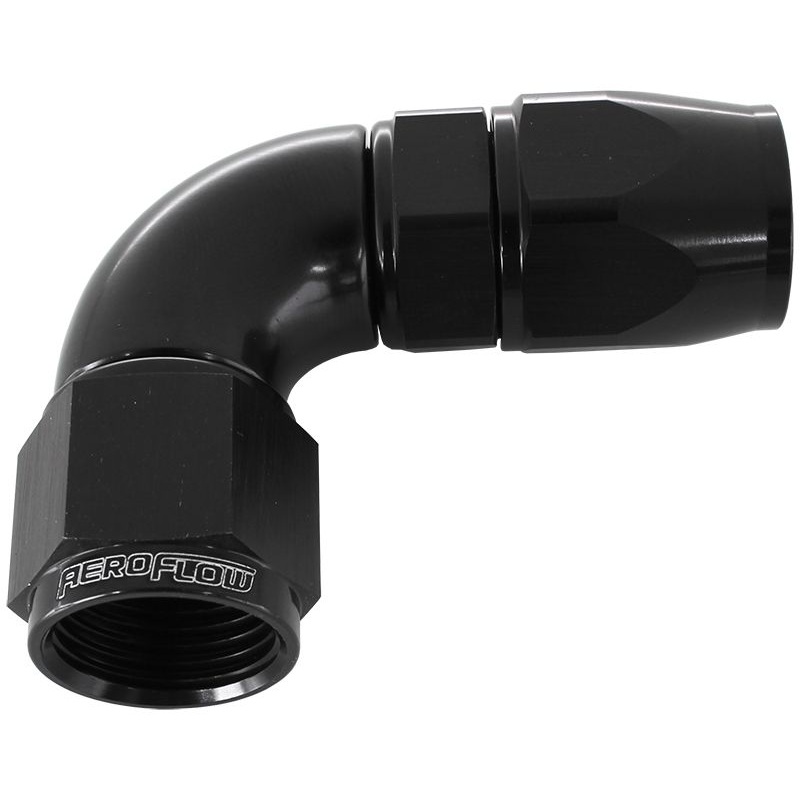 570 Series PTFE 90 Hose End AF573. Suits 200 & 250 Series Hose