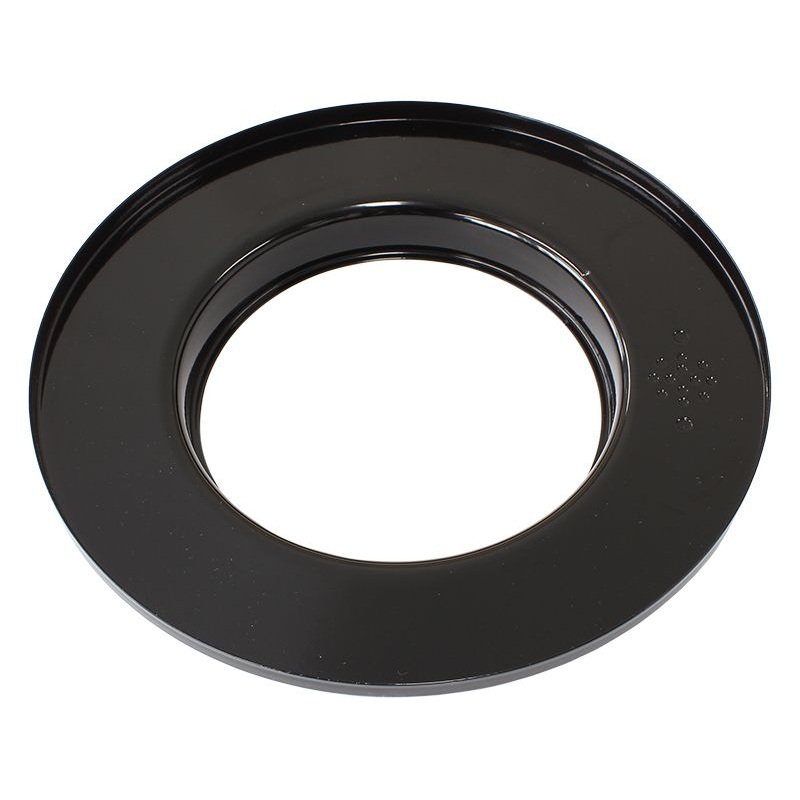 9 Air Cleaner Base Only Black, Flat Base Suit 5-1/8 Neck Carburettor