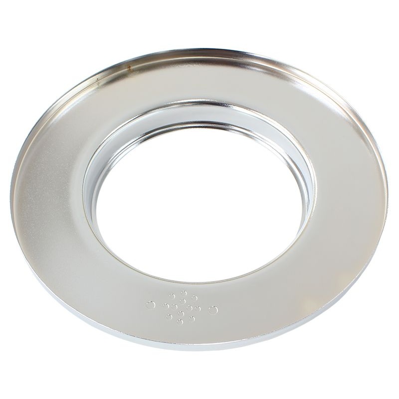 9 Air Cleaner BaseFlat, Chrome