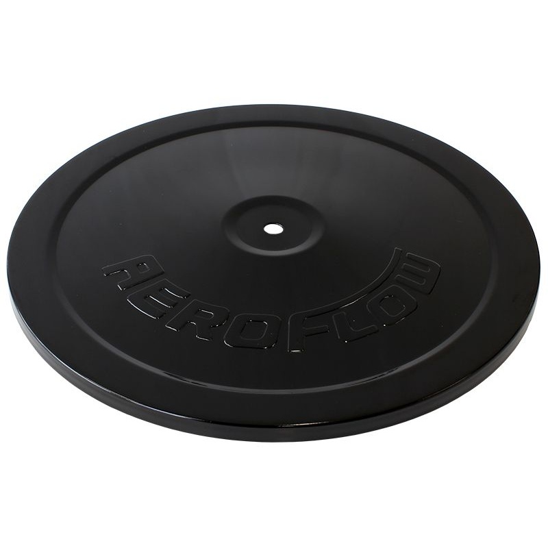 Air cleaner Top Plate OnlySuit 9 O.D Filter, Steel Black