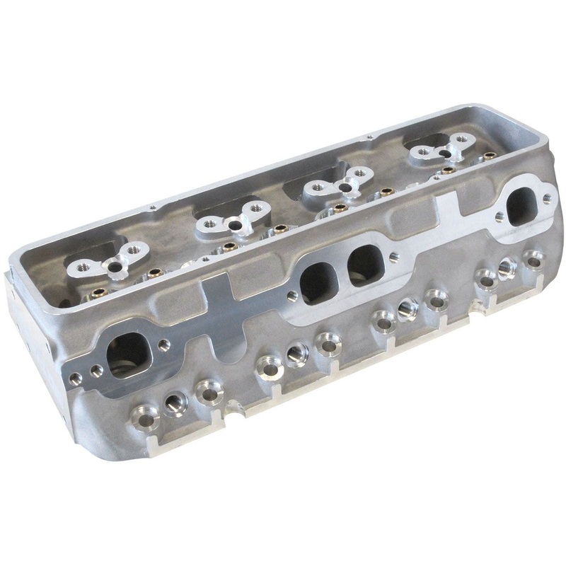 Bare Small Block Chev 327-350-400 212cc Aluminium Cylinder Heads with 66cc Chamber (Pair) 2.21 x 1.30 Intake Port, 1.42 x 1.53 Exhaust Port