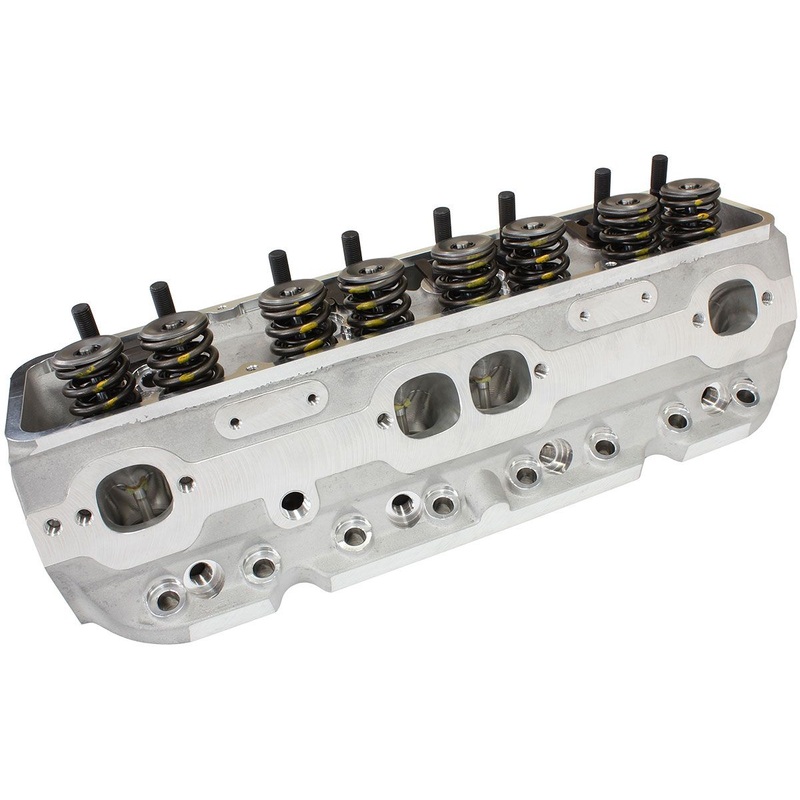Complete Small Block Chev 327-350-400 213cc CNC Ported Aluminium Cylinder Heads with 68cc Chamber (Pair) 2.15 x 1.30 Intake Port, 1.45 x 1.50 Exhaust Port