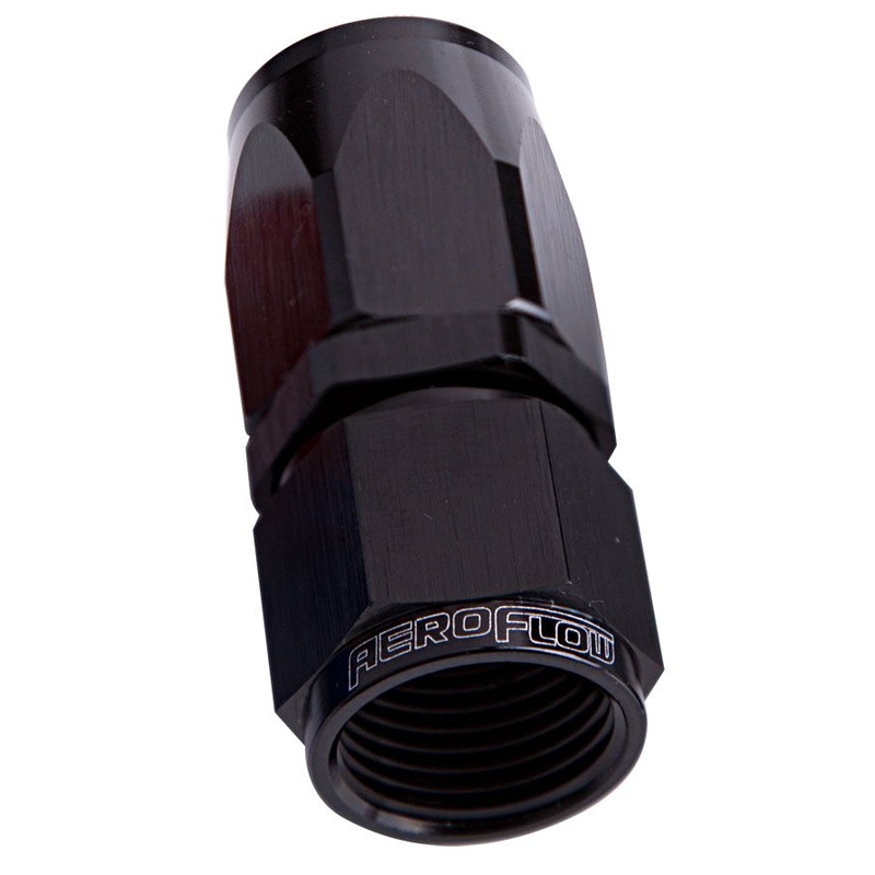 100 / 150 Series Taper Style One Piece Full Flow Swivel Straight Hose End AF101
