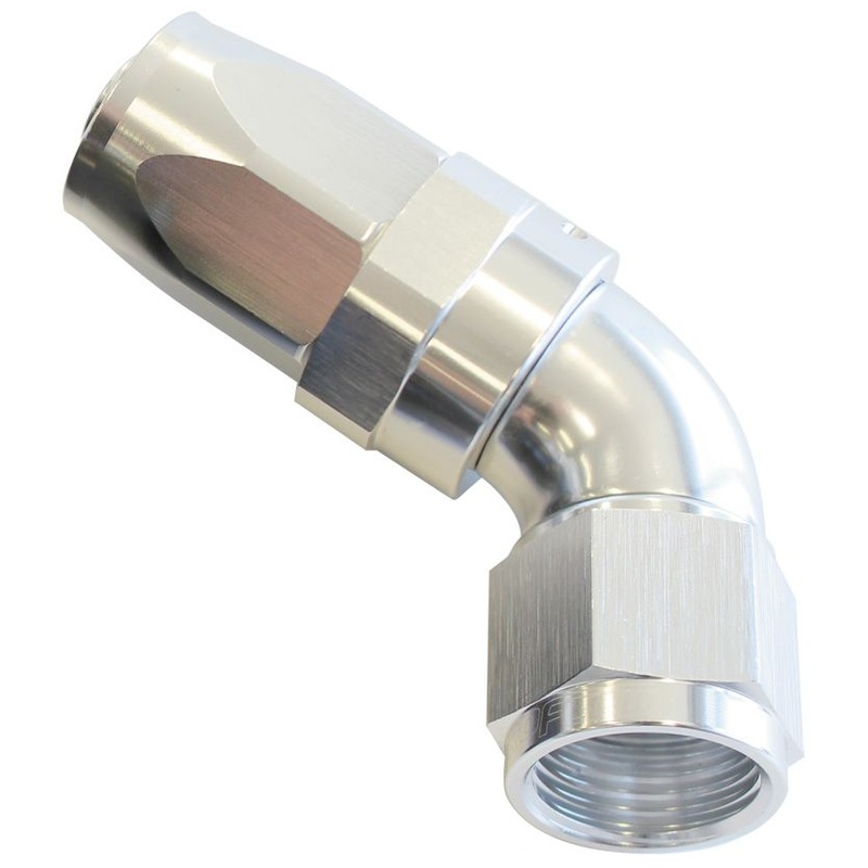 150 Series Taper One-Piece Full Flow Swivel 60 Hose End AF198
