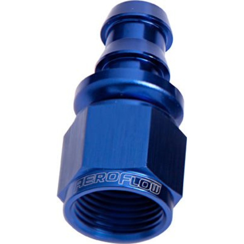 400 / 510 Series Full Flow Push Lock Straight Hose End AF401