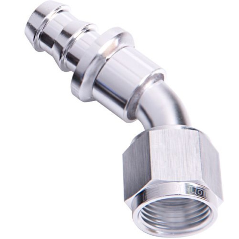 400 Series Push Lock 45 Hose End AF402