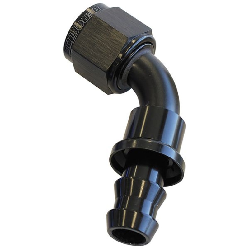 400 Series Push Lock 60 Hose End AF418