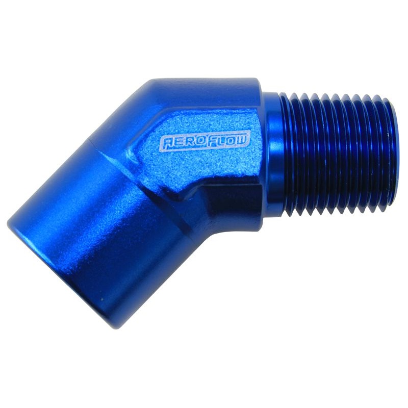 45 NPT Female to Male NPT Fitting AF915