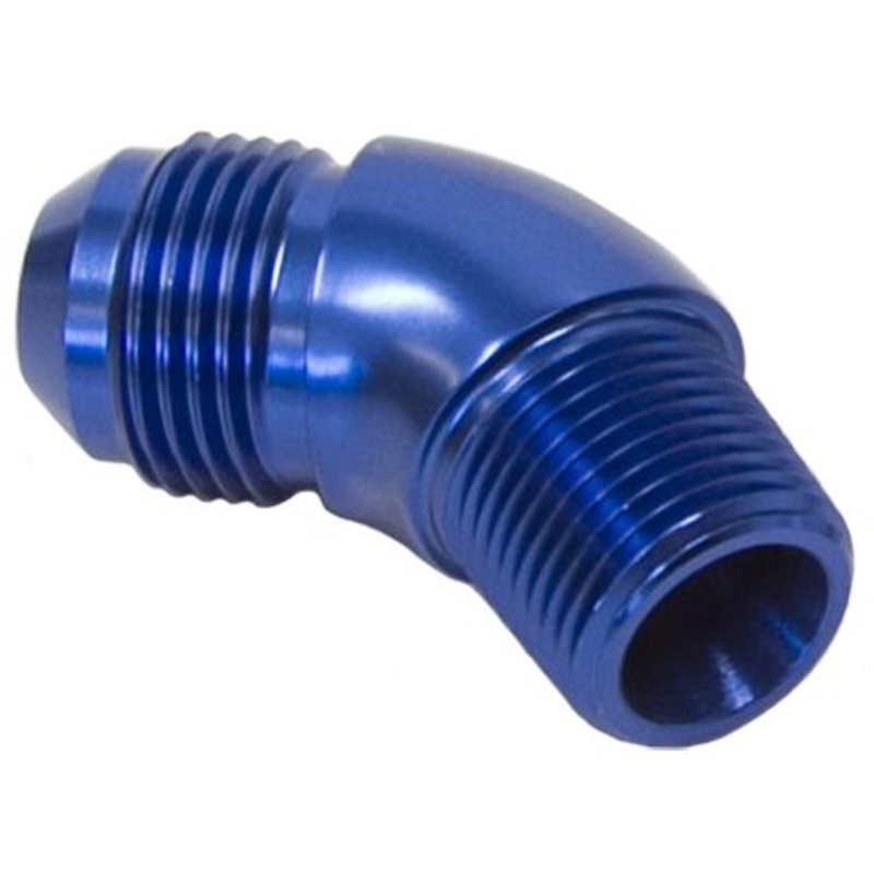45 NPT to AN Full Flow Adapter AF523