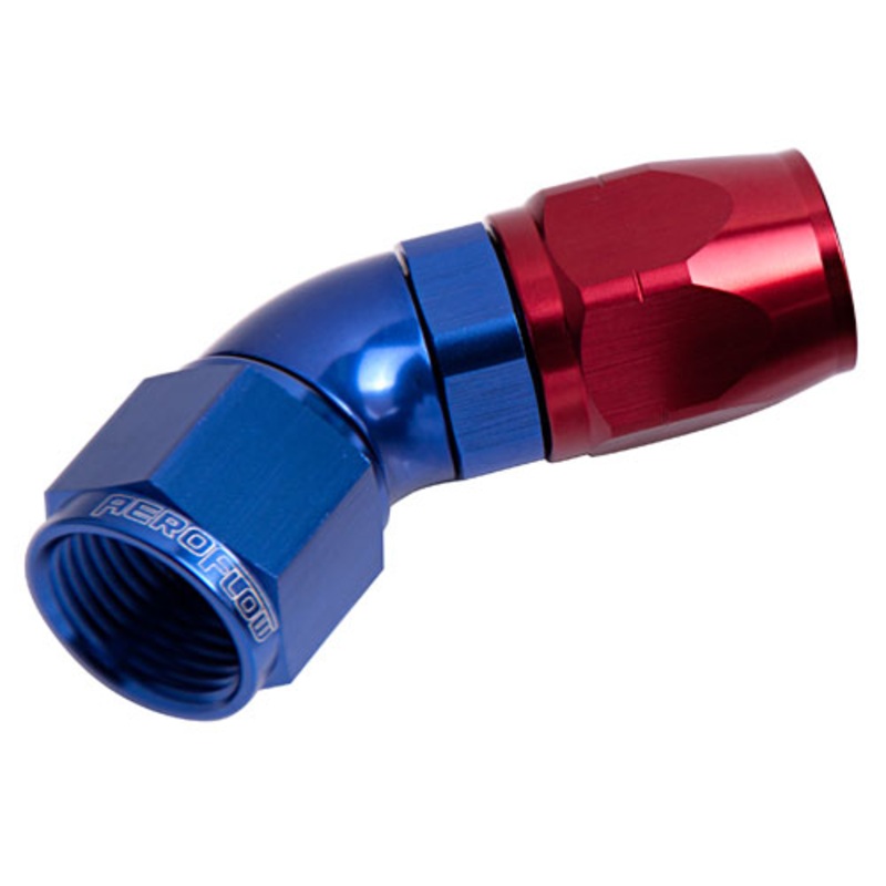 550 Series Cutter One-Piece Full Flow Swivel 45 Hose End AF552
