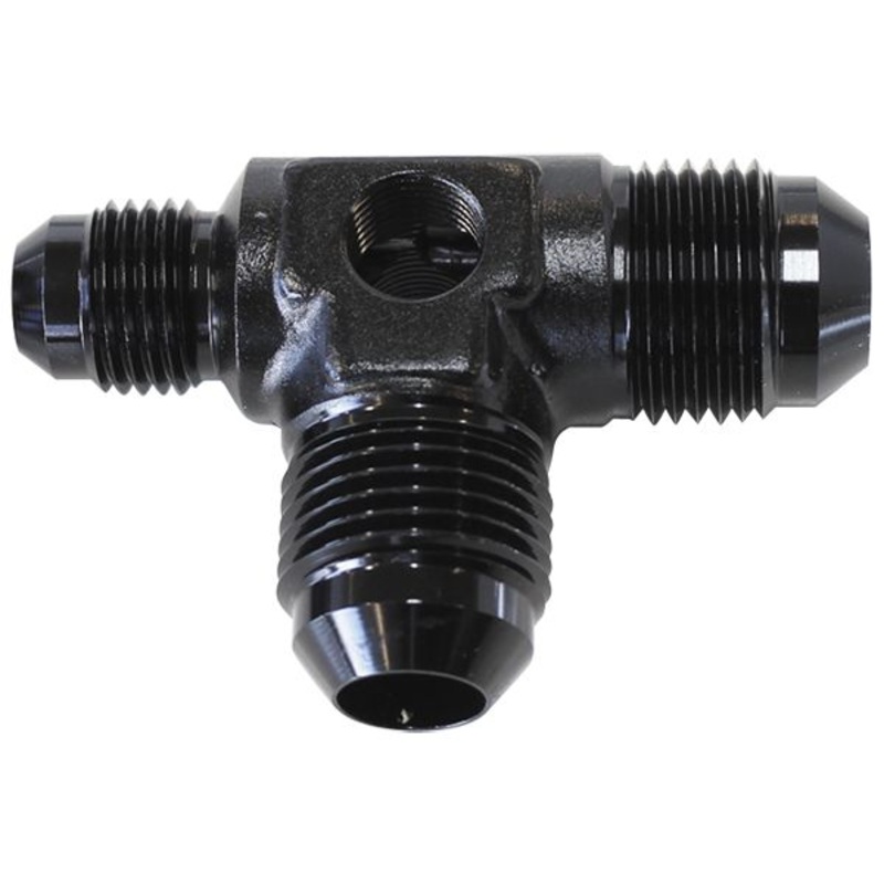 Flare AN Tee with 1/8 NPT Ports AF824