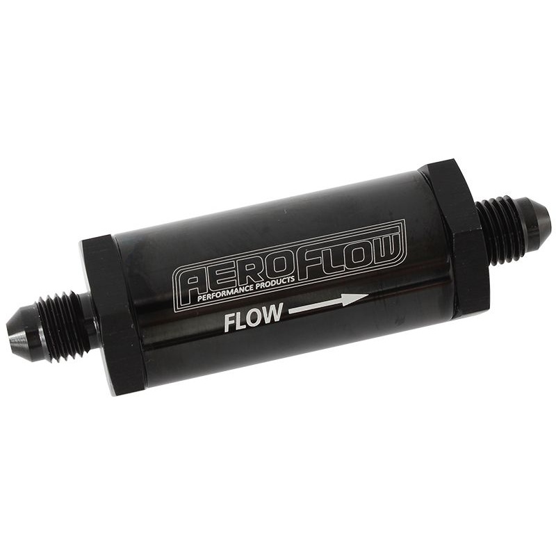 Long Inline Fuel & Oil Filter Includes 30 Micron Element, 3 Long, 1 O.D