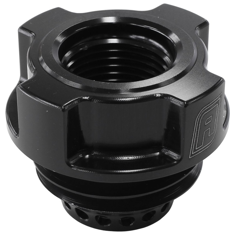 Oil Fill/Breather CapBlack Finish. Suits Ford 4.0L ‘Barra’ 6 Cylinder Engine