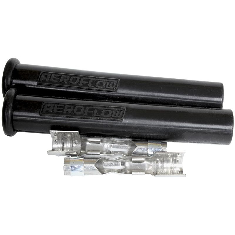 Xpro Silicone Multi Angle Spark Plug Boots & Terminals Black, 2 pack