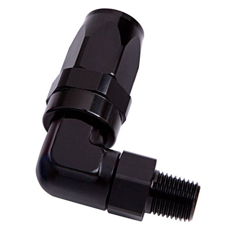 Male NPT Taper Swivel 90 Hose End AF829 Suit 100 & 450 Series Hose