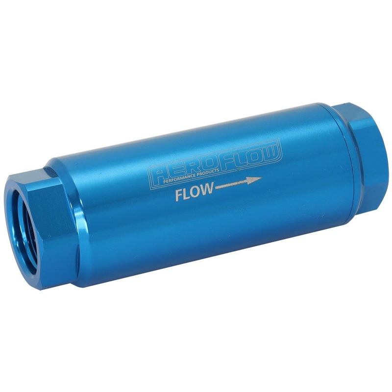 Pro Filter with -8AN ORB Ports. 3-1/2 x 1-1/4