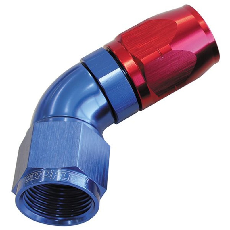 Aeroflow 550 Series Cutter One-Piece Full Flow Swivel 60 Hose End -20AN (AF558-20)