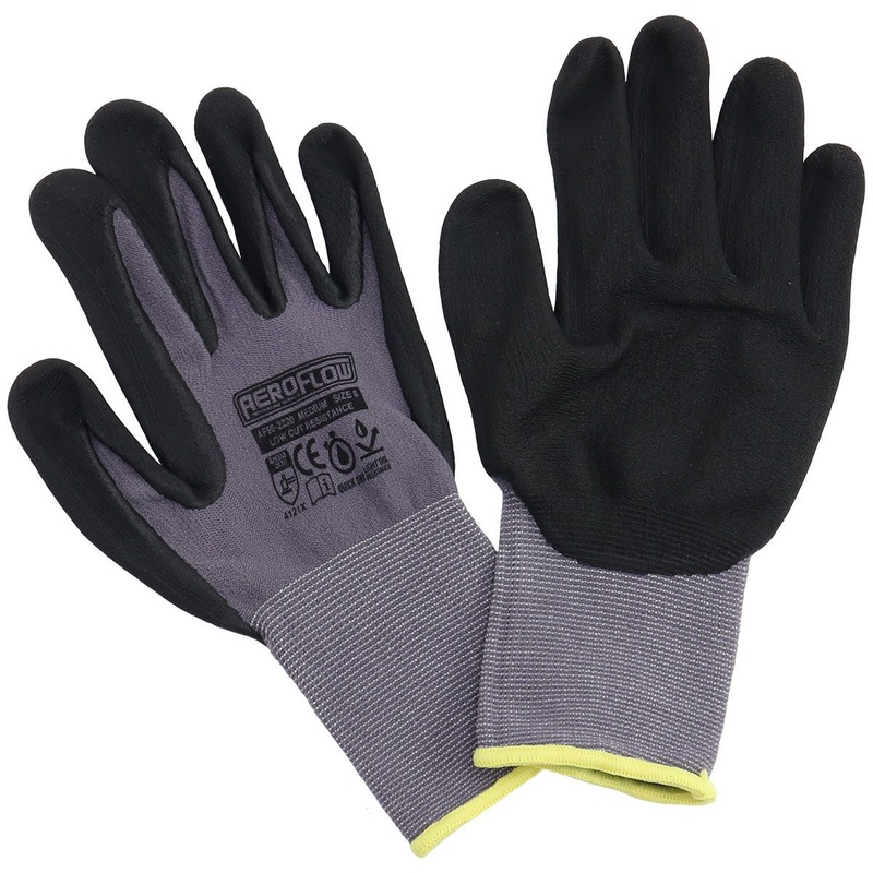 Aeroflow Large Mechanic Gloves – One Pair (AF98-2221)