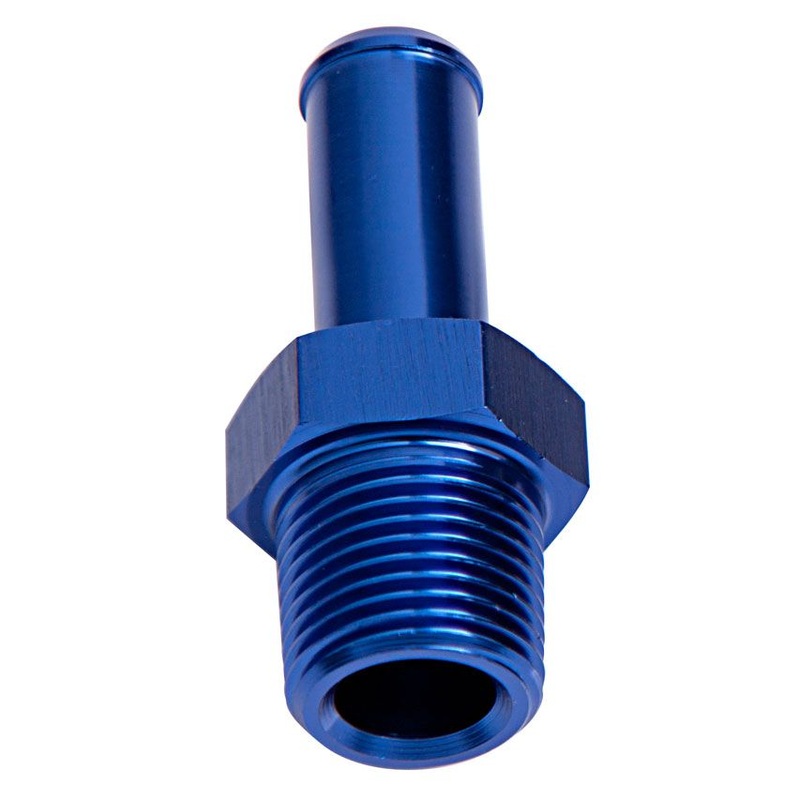 Aeroflow Male NPT to Barb Straight Adapter 1/4 to 5/16 (AF841-04-05)