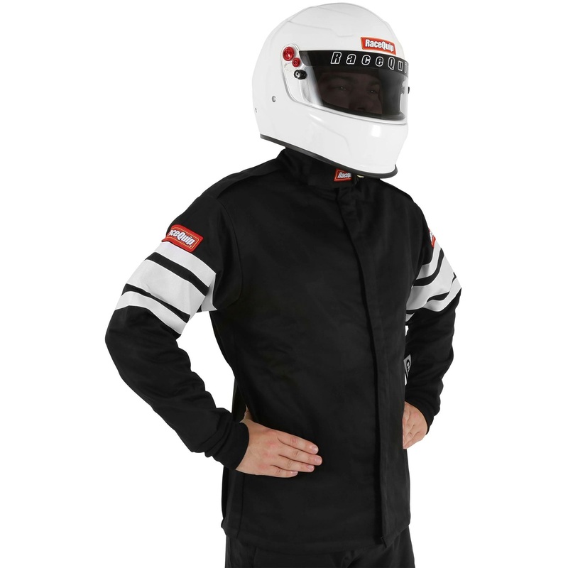 Racequip Multi Layer SFI-5 Jacket, Black (RQ121007RQP)