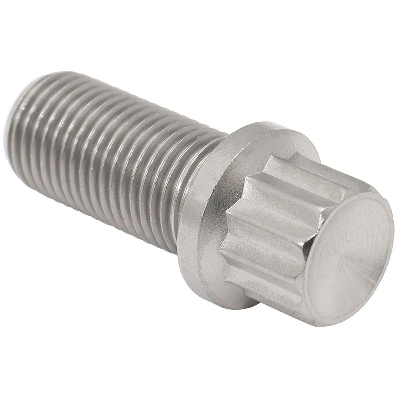 Aeroflow M12 x 1.25mm, UHL 25mm Titanium Bolt (AF3505-0984)